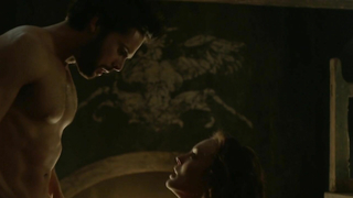 Laura Haddock nuda, scena di sesso da Da Vinci's Demons s01 (2013)