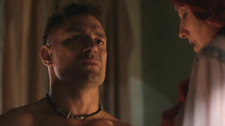 Lucy Lawless nackt, erotische Szene aus Spartacus: Blood and Sand s01e12 (2010)