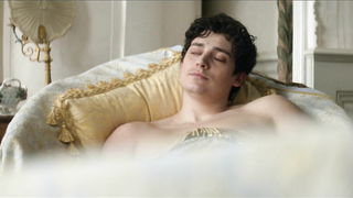 Tuppence Middleton nudo, scena erotica da Guerra e pace s01e03 (2016)