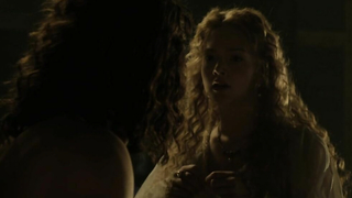 Holliday Grainger sexy, escena de sexo de Los Borgia s03e03 (2013)