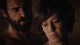 Carrie Coon nuda, scena erotica da The Leftovers s03e01 (2017)