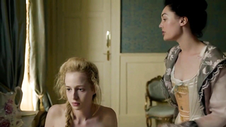 Holli Dempsey desnuda, Eloise Smyth sexy, escena de sexo de Harlots s01e04 (2017)