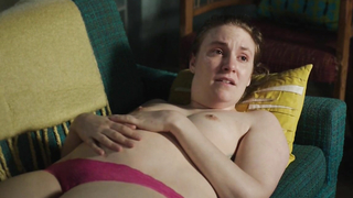 Lena Dunham desnuda, escena de sexo de Girls s06e08 (2017)